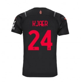 Camisolas de futebol AC Milan Simon Kjaer 24 Equipamento 3ª 2021/22 Manga Curta